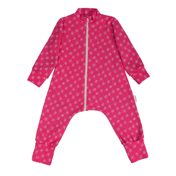 Комбинезон-пижама на молнии легкий "Цветочный луг" ЛКМ-БК-ЦЛ (размер 98) - Пижамы - интернет гипермаркет детской одежды Смартордер